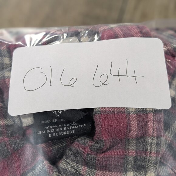 Harley Davidson Top Womens Medium Pink Plaid Snap Button Long Sleeve Bikercore - Picture 9 of 9